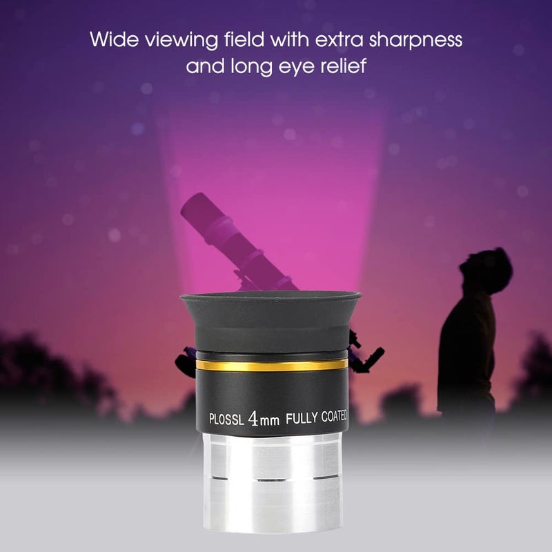 Serounder 1.25" 4mm Plossl Eyepiece Fully Coated Metal Telescope Eyepiece for Astronomic Telescope Accessory - Image 5